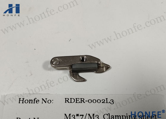 シートを締め金で止めるドルニエIのレイピアの織機の予備品